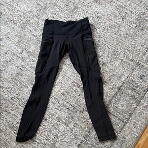 lululemon athletica Black insulated Leggings